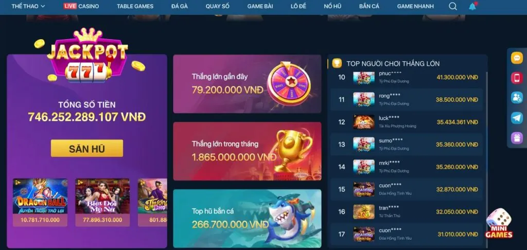 Tiền thưởng chào mừng cho người chơi slot mới